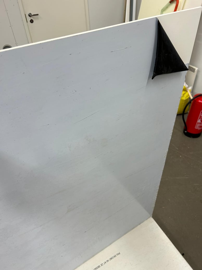 Cembrit Solid 212 (valkoinen), koko 2500 * 1192 * 8 mm