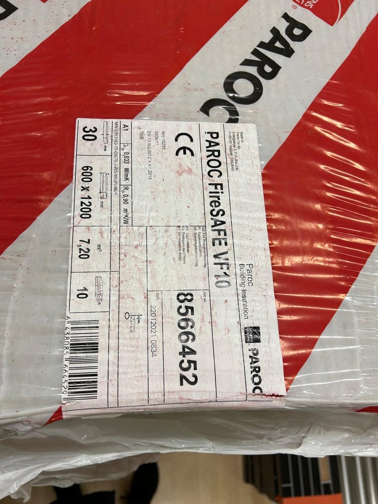 Palovilla Paroc Firesafe VF10